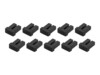 StarTech.com LC SFP Dust Covers 10pk - Fiber Optic Dust Caps - SFP Port Dust Covers (SFPLCCAP10) Sort