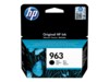 HP 963 Black Original Sort 1000 sider Blæk