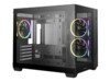 DeepCool CG330 3F Tower Micro ATX Sort