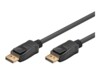 goobay DisplayPort kabel 2m Sort