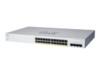 Cisco Business 220 Series CBS220-24P-4G Switch 28-porte Gigabit PoE+