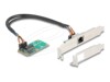 DeLock Netværksadapter PCI Express Mini Card 1Gbps