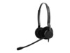 Jabra BIZ 2300 QD Duo Kablet Høretelefoner Sort