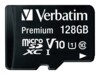 Verbatim Premium microSDXC 128GB 90MB/s