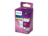 Philips LED-spot lyspære 4.4W F 345lumen 2700K Varmt hvidt lys
