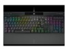 Corsair K70 RGB PRO Tastatur Optomekanisk nøglekontakt RGB Kablet Fransk