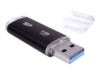 SILICON POWER Blaze B02 8GB USB 3.0 / USB-C Sort Transparent