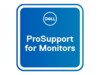 Dell Upgrade to 3Y ProSupport for monitors Support opgradering 3år