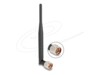 Delock Antenne Sort 4900 - 7125 MHz 2400 - 2500 MHz