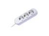 Bachmann SMART Stikdåse 3-stik Hvid 5m