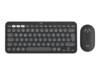 Logitech Pebble 2 Combo Tastatur og mus-sæt Saks Trådløs