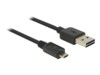Delock EASY-USB USB-kabel 2m Sort