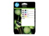 HP 963 4-Pack CMYK(4) Original Combo Sort, Cyan, Magenta, Gul 1000 sider Blæk
