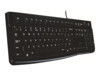 Logitech K120 Tastatur Kabling Tjekkisk
