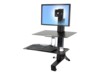 Ergotron WorkFit-S Stativ LCD display / tastatur / mus Op til 30'