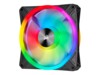 CORSAIR iCUE QL140 RGB Fan 1-pack Sort 140 mm