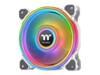 Thermaltake Riing Quad 12 RGB Radiator Fan TT Fan 1-pack Hvid 120 mm