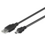 goobay USB-kabel 3m Sort