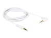 Delock Audiokabel 2m Hvid
