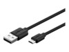 goobay USB-kabel 50cm Sort