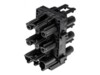 Bachmann Strøm GST18i3 (male) - Strøm GST18i3 (female) Sort Strømforsyningsadapter