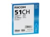 Ricoh GC 51CH Cyan 2500 sider Blæk 405863