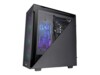 Thermaltake Divider 500 TG Air Tårn ATX Ingen strømforsyning Sort