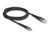 Delock USB Type-C kabel 2m Sort