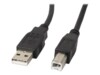 Lanberg USB 2.0 USB-kabel 50cm Sort