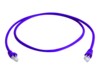 Telegärtner CAT 6 S/FTP, PiMF Patchkabel Purple
