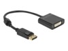 Delock Videoadapter 20cm Sort