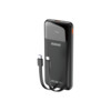 DUDAO K15Pro 20000mAh 22.5Watt 2x cable Black 20000mAh 22,5Watt 2xUSB-C 1xUSB-A Sort