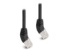 DeLOCK CAT 6a S/FTP 5m Patchkabel Sort