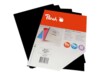 Peach PB100-02 Sort Omslag til ringbindsbagside PB100-02