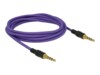 Delock Audiokabel 2m Lilla