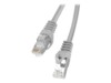 Lanberg CAT 6 Foldet uskærmet snoet par (F/UTP) 15m Patchkabel Grey RAL 7035