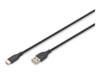 DIGITUS USB Type-C kabel 2m Sort