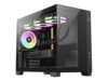 GameMax Infinity NEX C33 BK Tower Micro ATX Sort Transparent