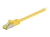 goobay CAT 7 SFTP, PiMF 30m Patchkabel Yellow