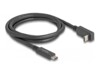 Delock USB Type-C kabel 1m Sort