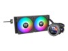 Thermaltake TH280 V2 Ultra EX ARGB Sync kølesystem 1-pack Sort 140 mm