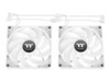 Thermaltake CT140 Reverse ARGB Sync Fan 2-pack Hvid 140 mm