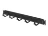 Lanberg Rack-kabel styrepanel Sort