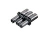 Bachmann Strøm GST18 (male) - Strøm GST18 (female) Sort Stikadapter