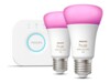 Philips Hue White and Color Ambiance Starter Kit Hvid