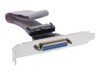 InLine Slot bracket Parallel panel
