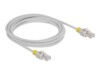 DeLOCK CAT 6a S/FTP 3m Patchkabel Grey