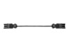 Bachmann Strøm GST18i3 (female) - Strøm GST18i3 (male) Sort 2m Forlængerkabel til strøm