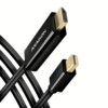 Axagon RVDM-HI14C2 Mini-DisplayPort zu HDMI Adapterkabel 4K/30 Hz 180 cm lang - Kabel - Digital/Display/Video Mini DisplayPort -> HDMI 1,8m