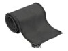 Delock Woven Sleeve with zip fasterner heat-resistant 1m Sort